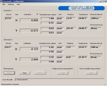 Dantsin-Wyler ZEROMATIC 双轴测倾传感器